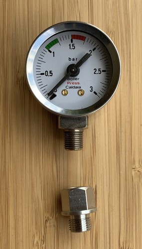 Pavoni pressure gauge - pressure, +