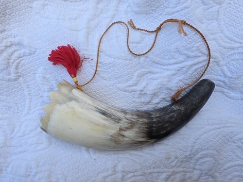 Antique rare handmade - antique, horn