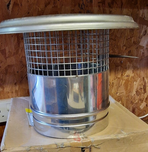 Chimney cowl prima 304 - cowl, s/w