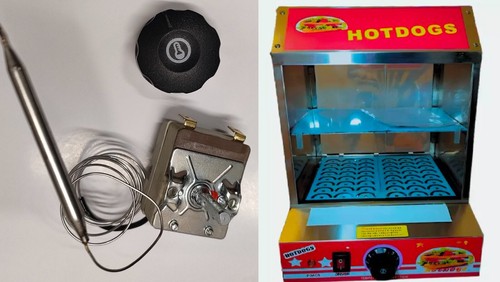 Countertop hot dog steamer - hot,