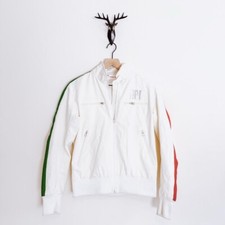 Fiat Women's White Full Zip