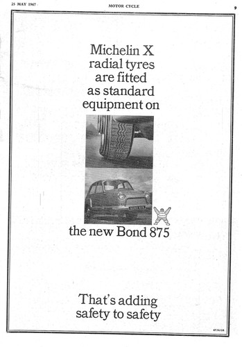 1960 advert for - 1960, bond