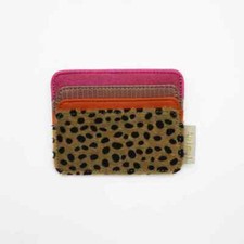 Disaster Designs Animal Cheetah Print Card Holder