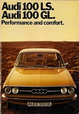Audi 100 Saloon 1973-74 UK
