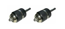 RDG 2 X 13MM KEYLESS DRILL CHUCKS/SDS ADAPTOR SDS CHUCK METAL BODY SILVER BAND