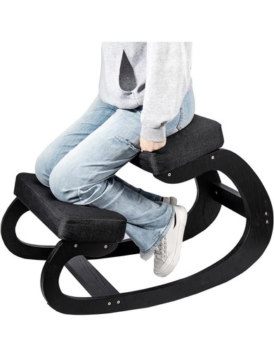 Kneeling chair with rocking - chair,