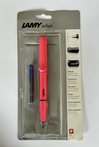 Lamy safari neon coral 2014 - safari,