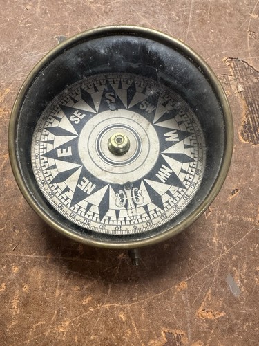 Antique brass marine ships - brass,