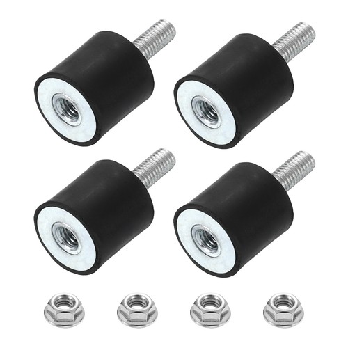 4pcs m6x17mm rubber mounts - m6x17mm,