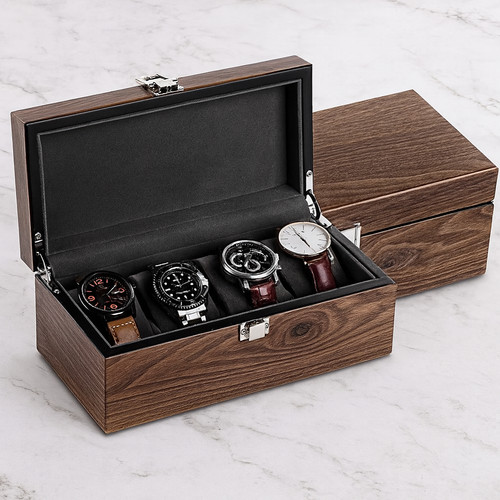 Wooden watch storage box - watch,