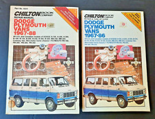 (2) Chiltons Dodge Plymouth