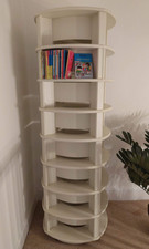 Rotating Bookcase Display stand 360° 8 tiers Revolving