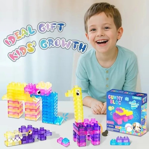 Sensory building blocks - sensory, 40pcs