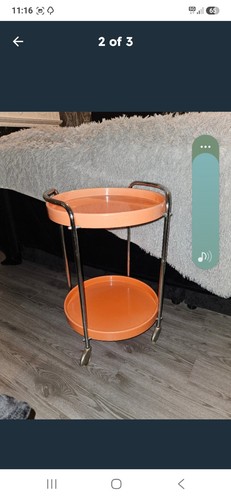 1970s side table - side, drinks