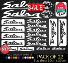 SALSA Vinyl Decal Stickers