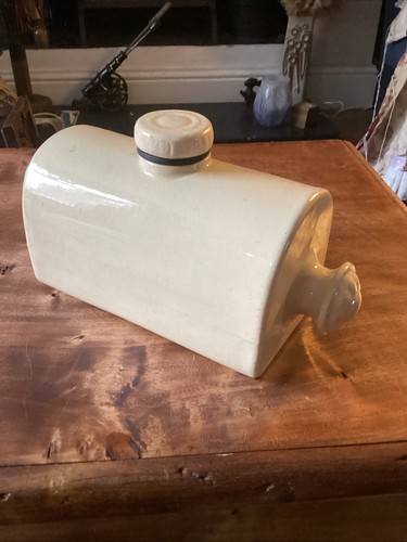 Stoneware ceramic bed warmer - stoneware,