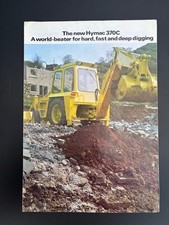 HYMAC 370C BACKHOE DIGGER TRACTOR BROCHURE JCB 70s CLASSIC CONSTRUCTION MODEL