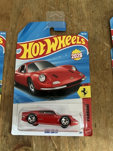 Hot wheels ferrari dino - hot,