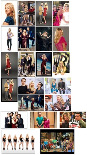 22pcs kaley cuoco promo - 22pcs,