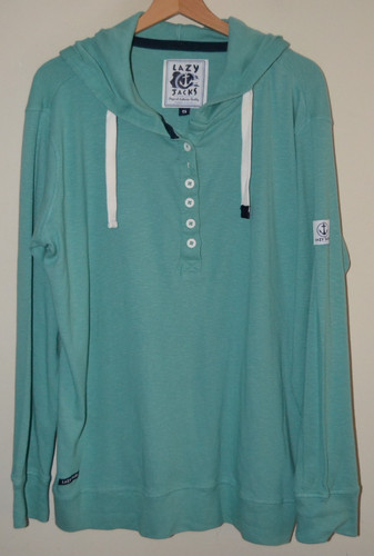 Womens lazy jacks green hoodie - womens,