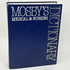 Mosby's Medical & Nursing Dictionary 1983 Old Vintage Hardback Hardcover Book