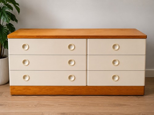 Stag chest drawers - chest,