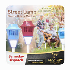 Street light bubble machine