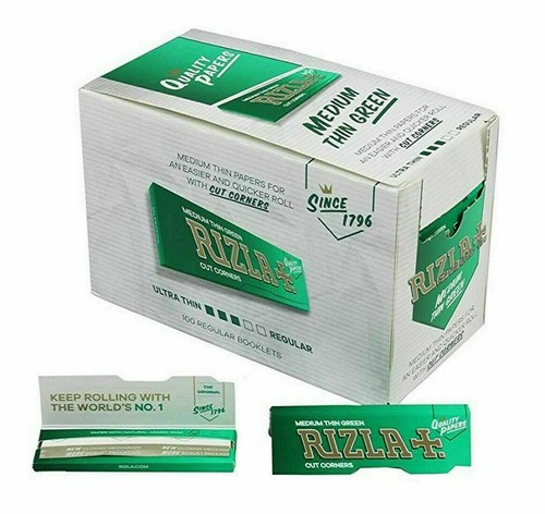 100 genuine rizla green - 100%,