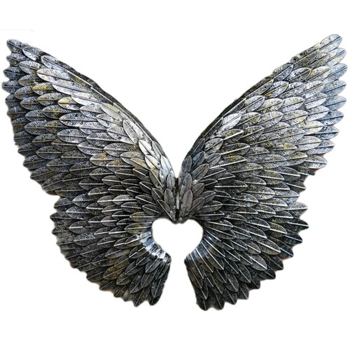 Angel wings metal - metal, art