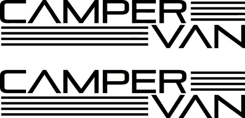 Camper van sticker decal - sticker,