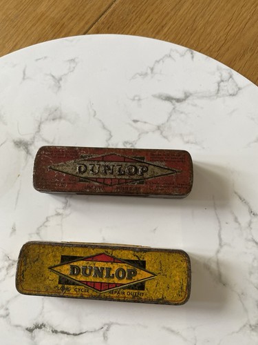 Dunlop puncture repair tins - dunlop,