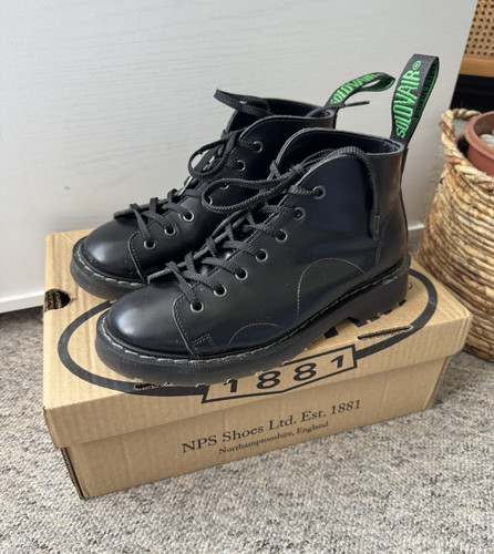 Solovair black leather - solovair,