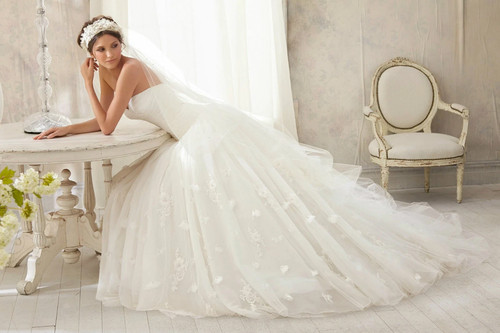 Mori leewedding dress 5209 - mori,