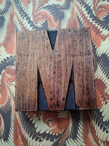 Wooden letterpress printing - ,