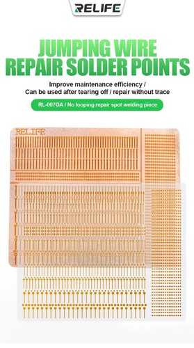 Pcb repair pads solder - solder, dots