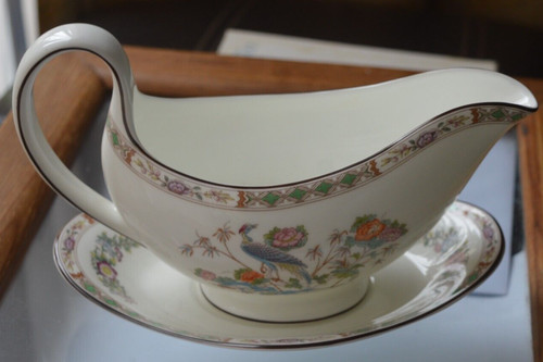 Wedgwood kutani crane - kutani, gravy