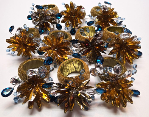 Vintage hand beaded - vintage, crystal