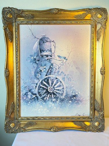 Vintage andres orpinas print - vintage,