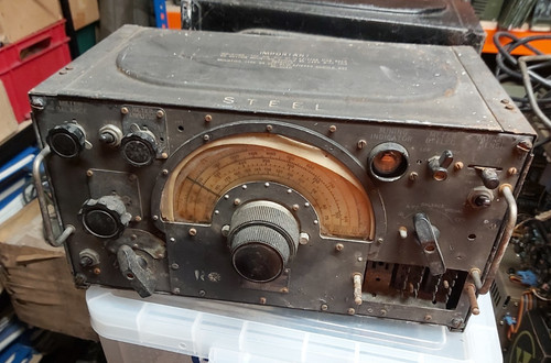 Ww2 raf r1155 military radio - ww2,