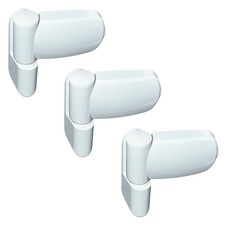 Pack of 3 uPVC Double Glazing Door Flag Hinge Adjustable Avocet MT3D