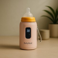 USB Baby Bottle Warmer - Portable, Smart & Safe Heating for Travel | BabyHeat™