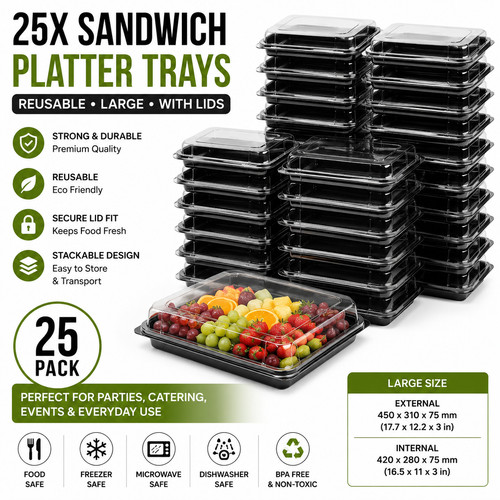 25x large sandwich platter - sandwich,