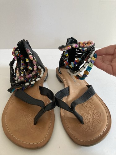 Tamaris black leather - tamaris, sandals