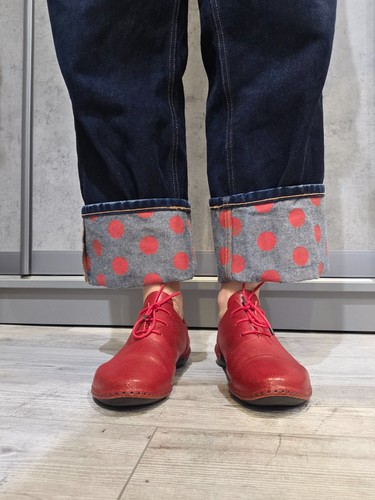 Trippen sprint red leather - trippen,