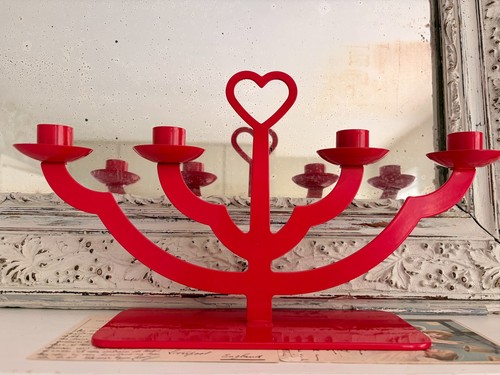 Ikea red scandi - ikea, metal