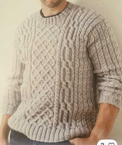 Aran hand knitted - aran,