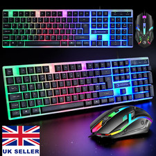 RGB LED Gaming Keyboard And