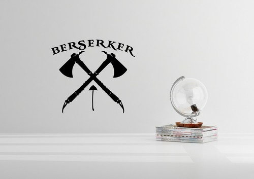 Berserker with axes - berserker, viking