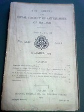 Journal Royal Soc Antiquaries Ireland 1913 Marshall pedigree Ulster Heraldry
