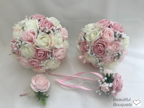 Wedding flowers ivory rose - flowers,